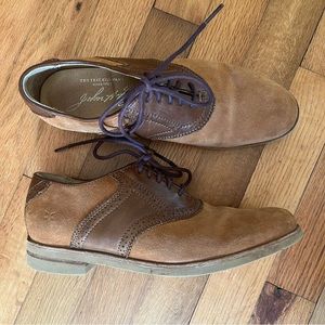 Frye Suede Saddle Shoes - Size 6.5